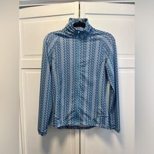 Peter Millar Full Zip Jacket Size Women’s Small Color Blue